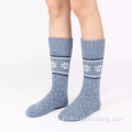 Anti Slip Cozy Socks Indoor Warm Cozy Fuzzy Soft Knitted Slipper Socks Manufactory